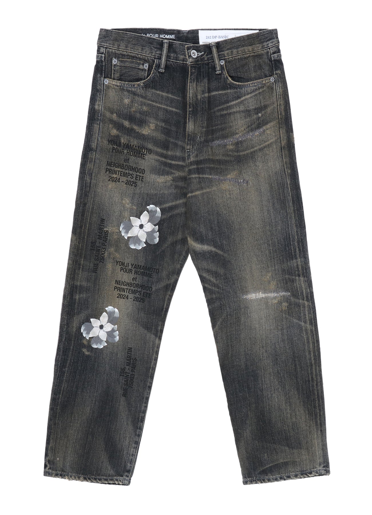 Yohji Yamamoto x NEIGHBORHOOD SAVAGE DENIM DP BASIC PANTS – THE