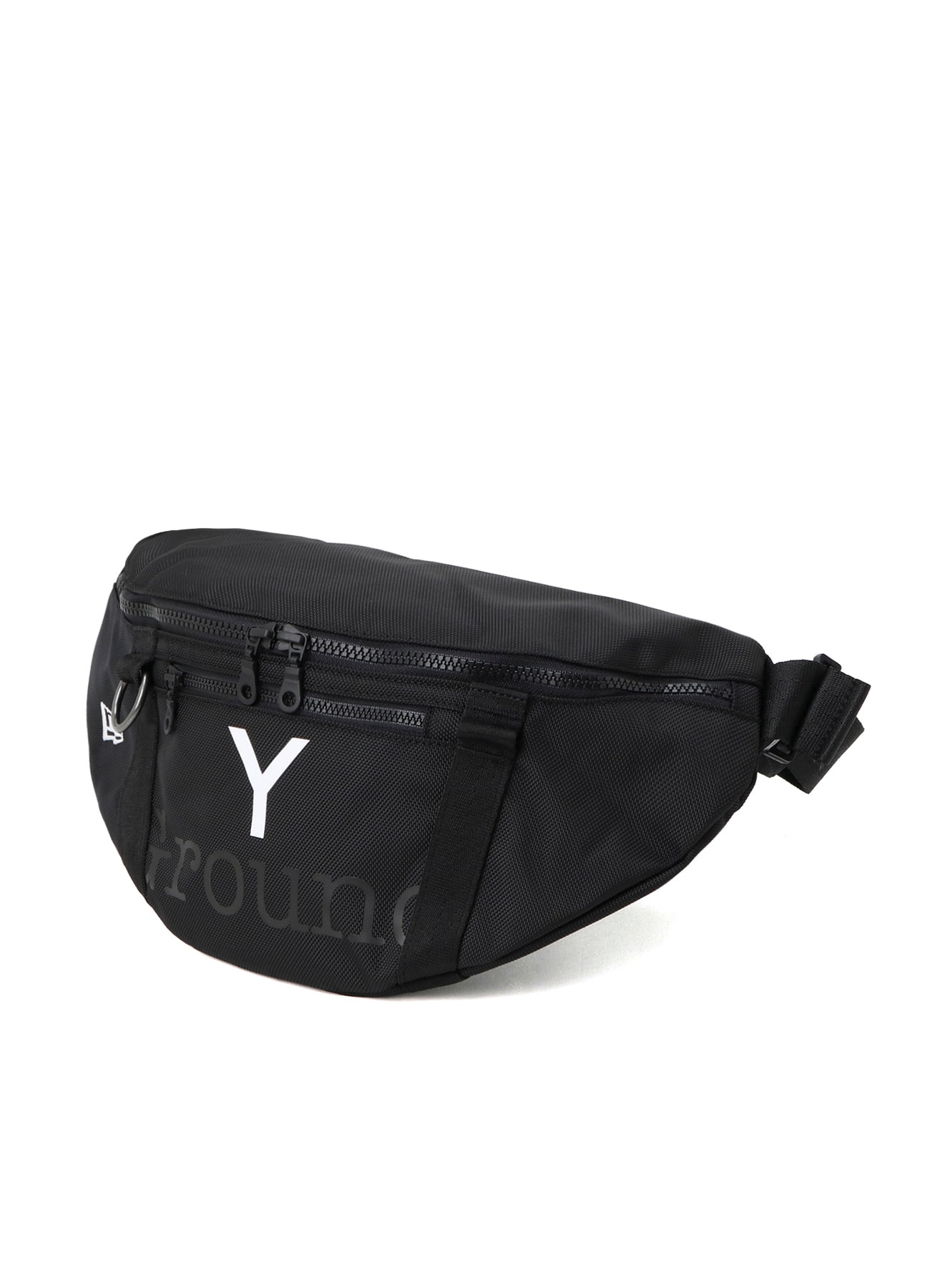 Ground Y×NEW ERA GROUND Y LOGO WAIST BAG(FREE SIZE Black): Soldes