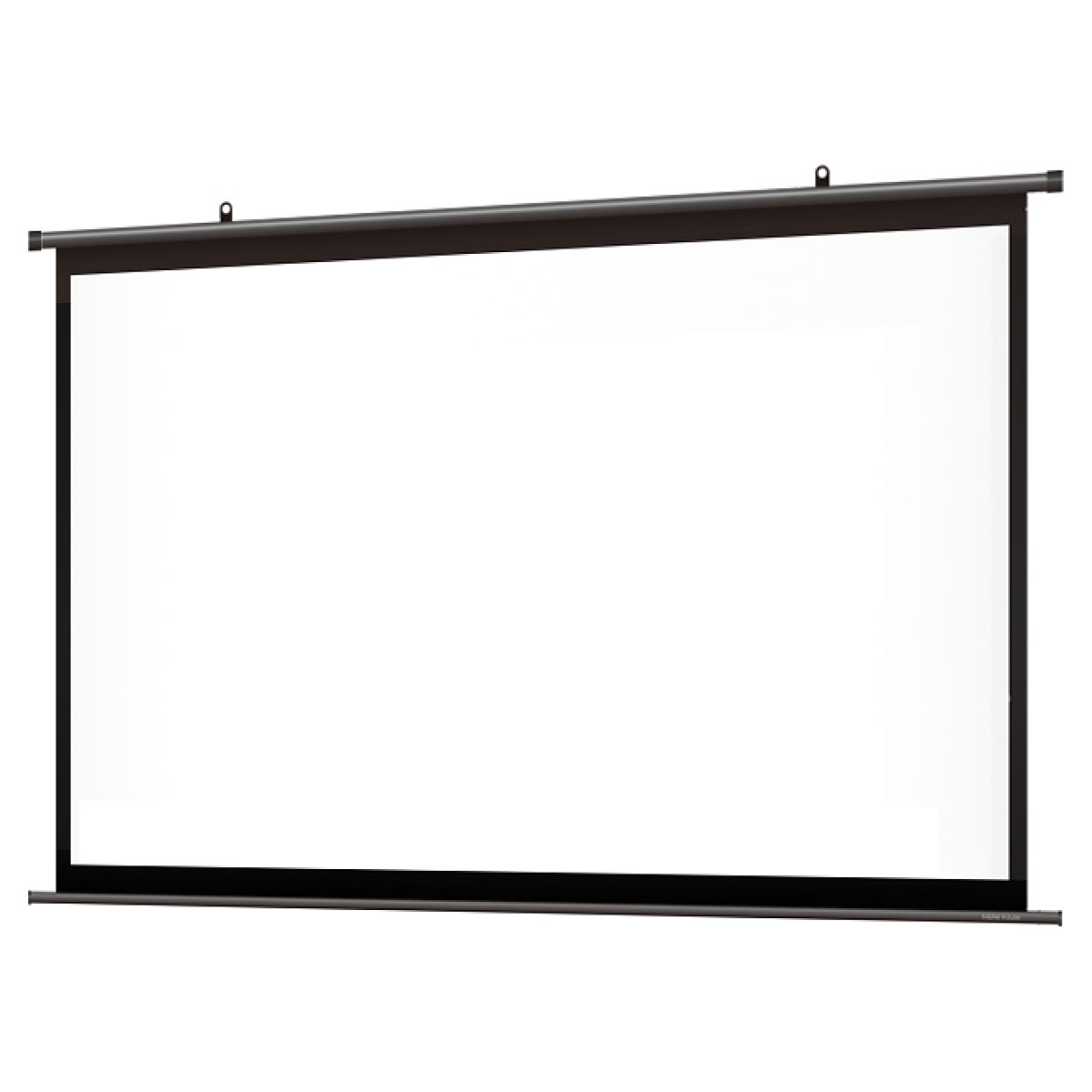 掛け軸 プロジェクター スクリーン ワイド80インチ ブラックマスク付き