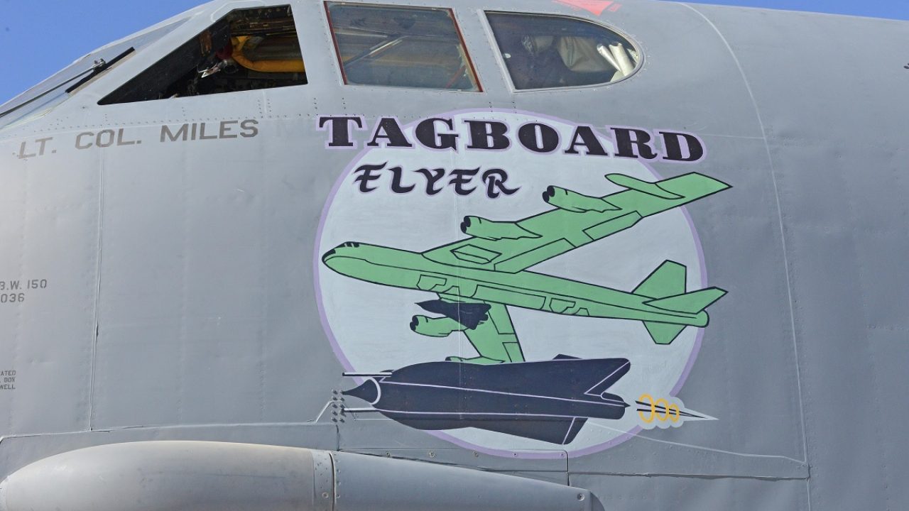 NOSE ART CELEBRATES LOCKHEED D-21 MACH 3 DRONE 50th ANNIVERSARY