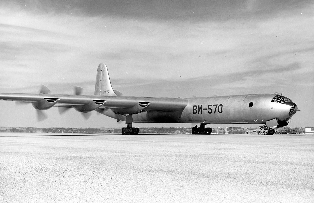 The story of when the Convair XB-36 Peacemaker was fitted with