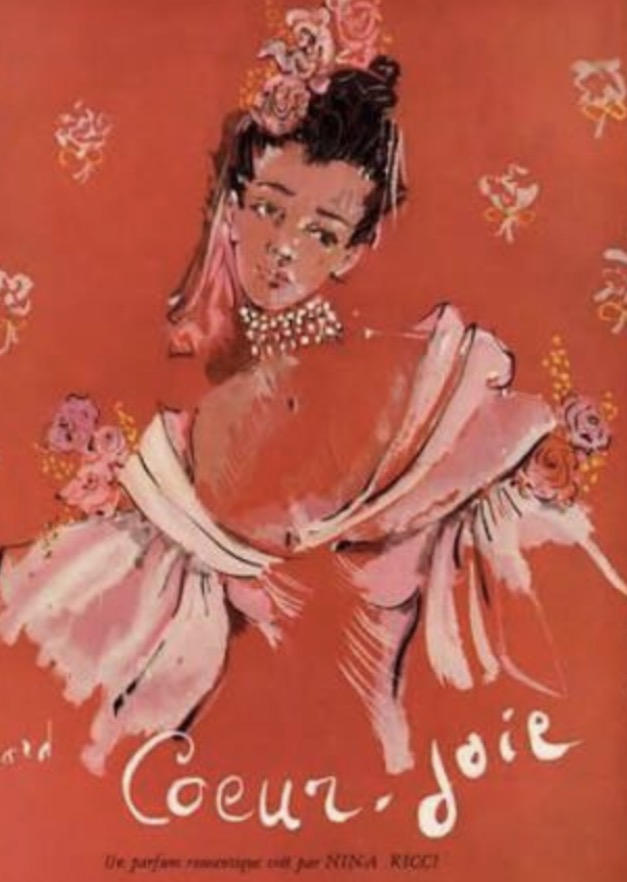 TIPPING THE VELVET::: : COEUR JOIE by NINA RICCI (1946) | The