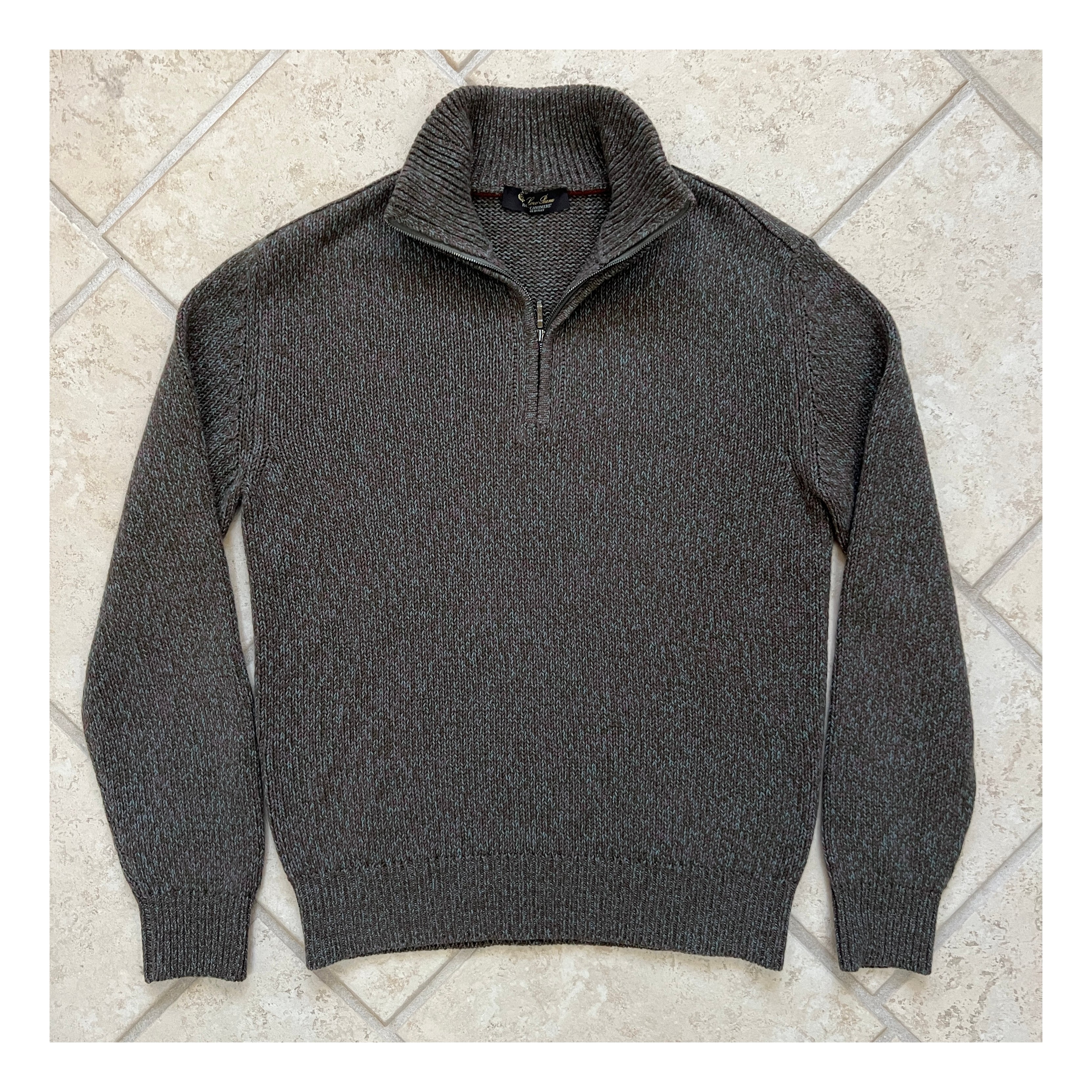 Loro Piana Baby Cashmere 1/4 Zip Sweater – The Cashmere Collection
