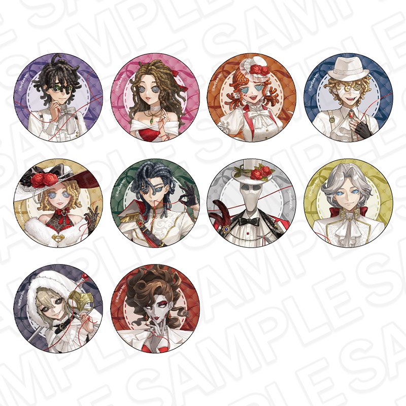 第五人格 x THEキャラCAFE ステッカー全種類コンプ10枚