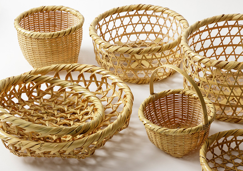 夏の暮らし 竹かご 別府竹細工 (大分) || THE COVER NIPPON