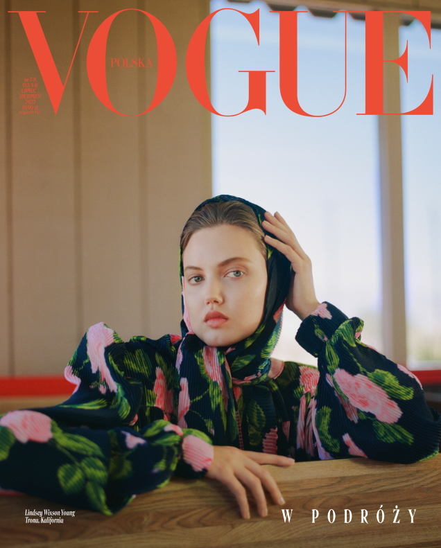 Lindsey Wixson Vogue Poland July August 2022 - theFashionSpot
