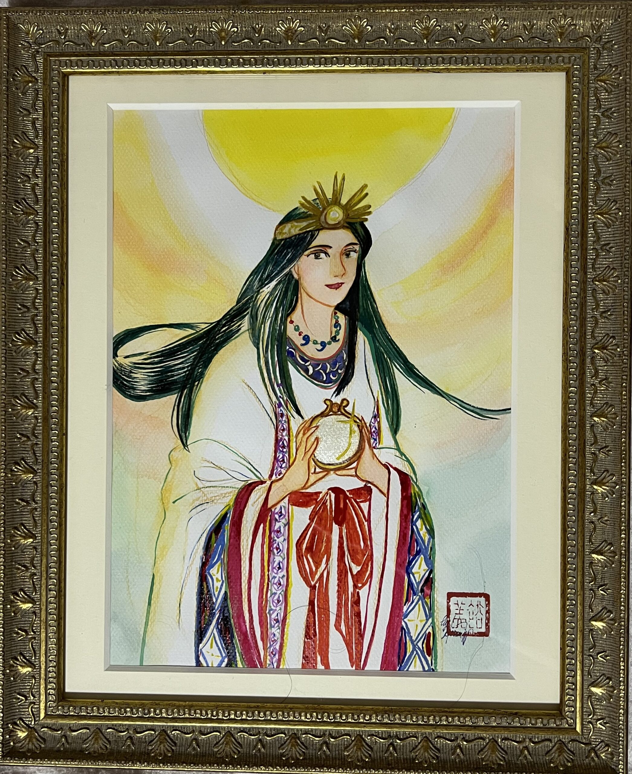 天照大神 | 渡邉裕美 ｜インテリア絵画 アートの専門通販