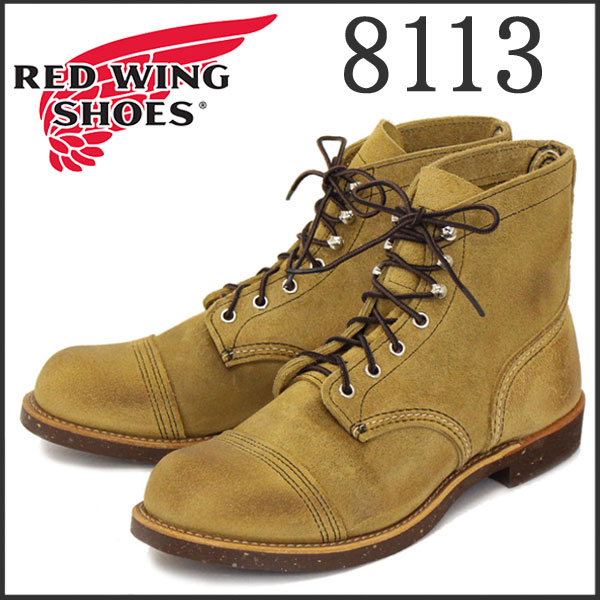 正規取扱店 RED WING レッドウイング 8113 IRON RANGE BOOTS（アイアン