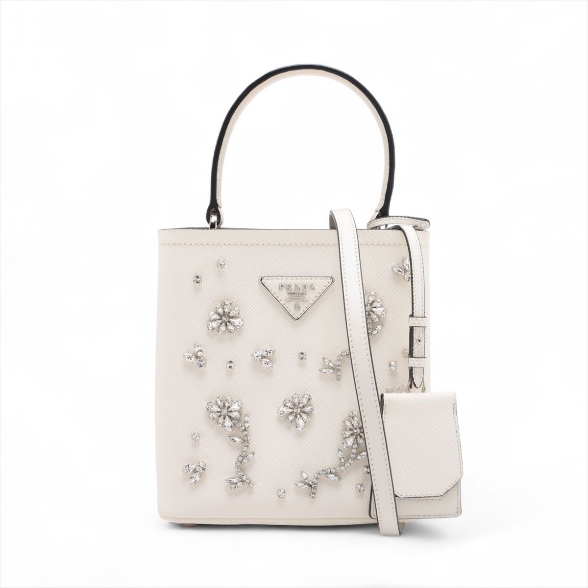 楽天市場】PRADA（カラーホワイト）（ハンドバッグ｜レディースバッグ