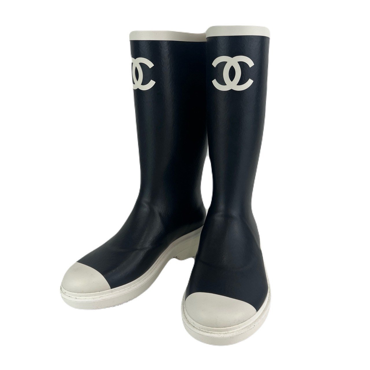 楽天市場】CHANEL レイン ブーツ（靴）の通販