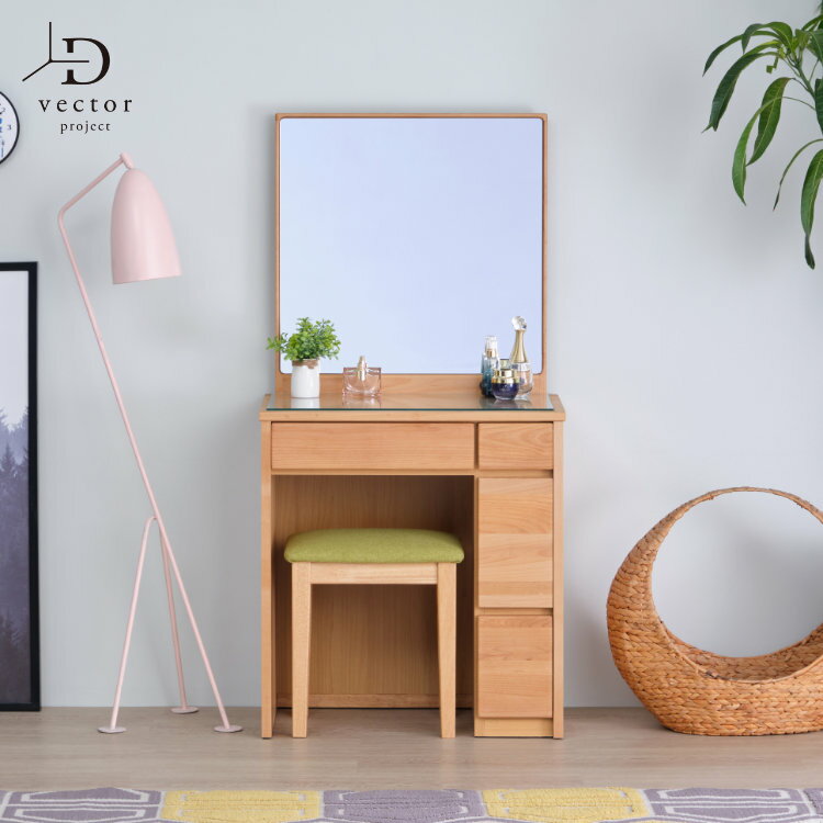 楽天市場】木製（ドレッサー・鏡台｜収納家具）：インテリア・寝具