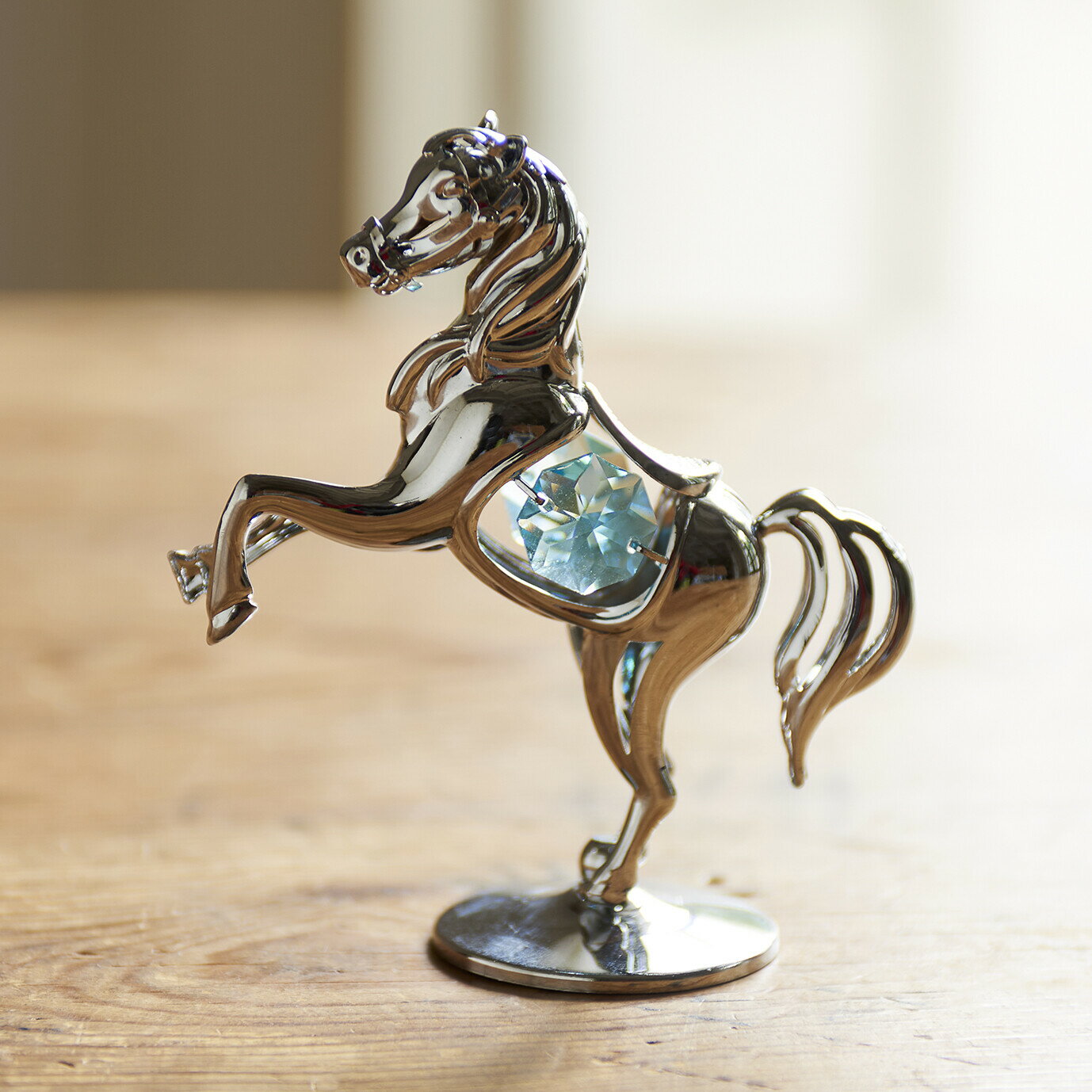 楽天市場】スワロフスキー 置物 馬（素材（インテリア）ガラス