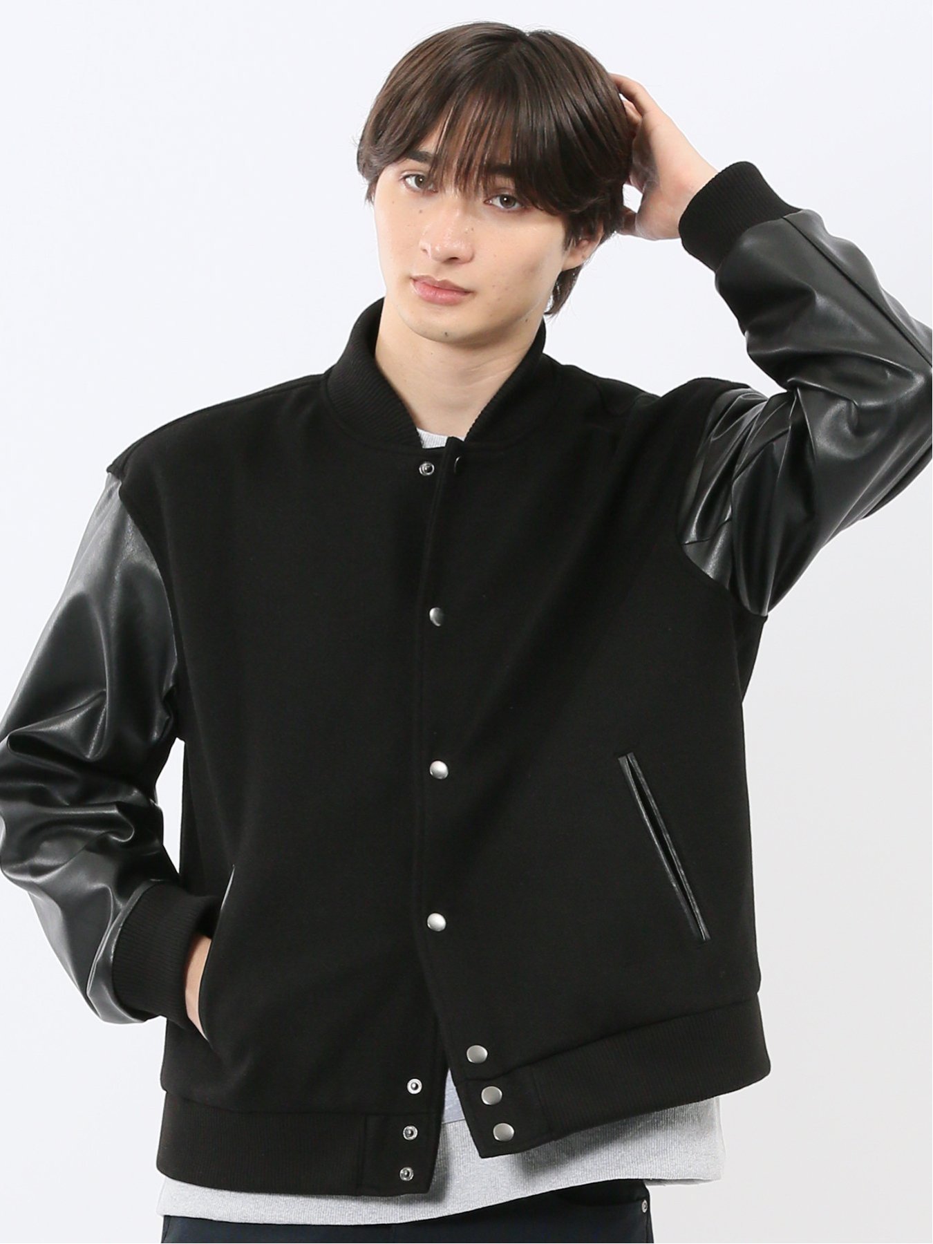 楽天市場】メルトン スタジャン（メンズファッション）の通販