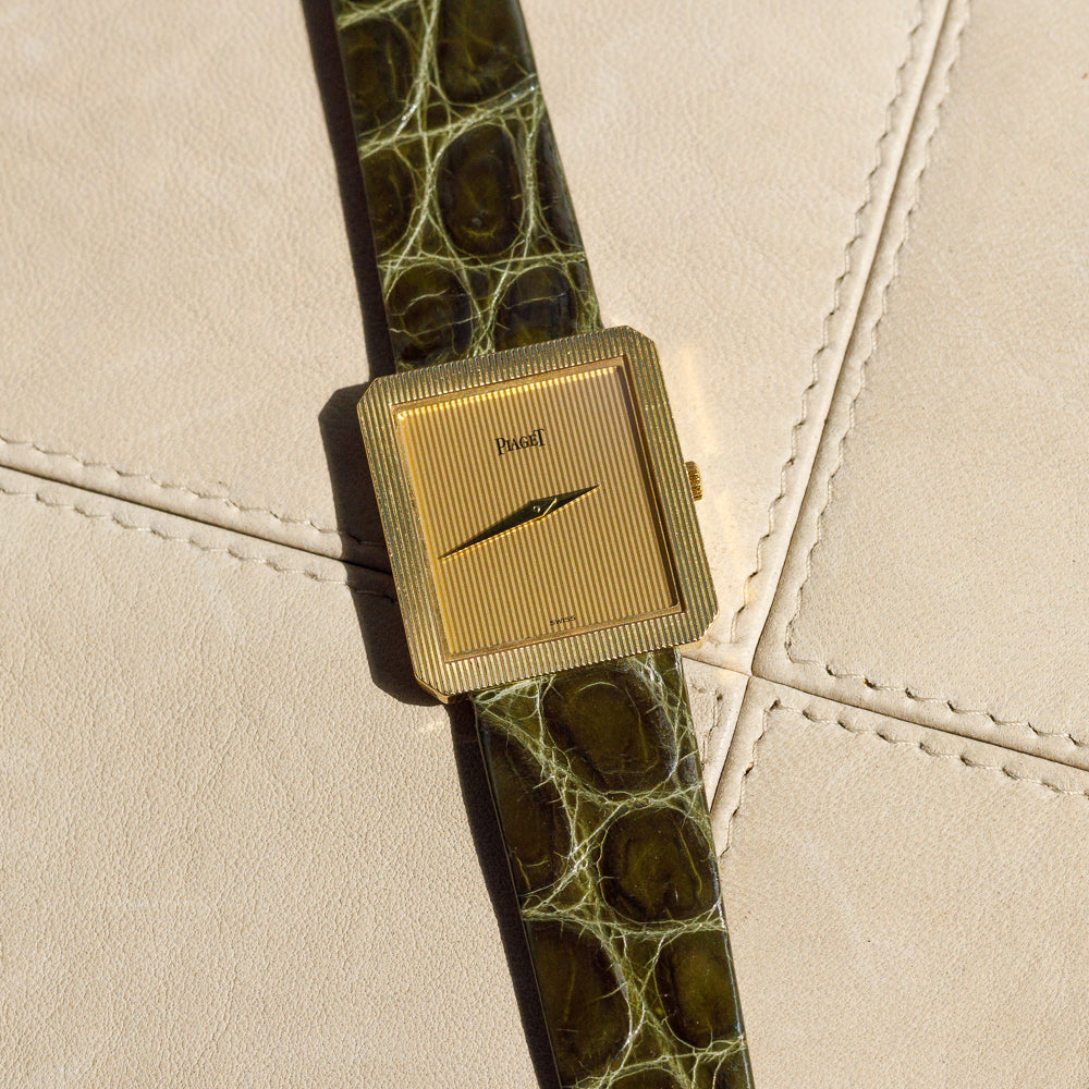 PIAGET REF.8154 Quartz canted corners – TIMEANAGRAM