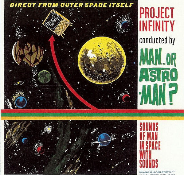 Man Or Astro-Man? / Project Infinity ( Estrus Records – ES1221, LP