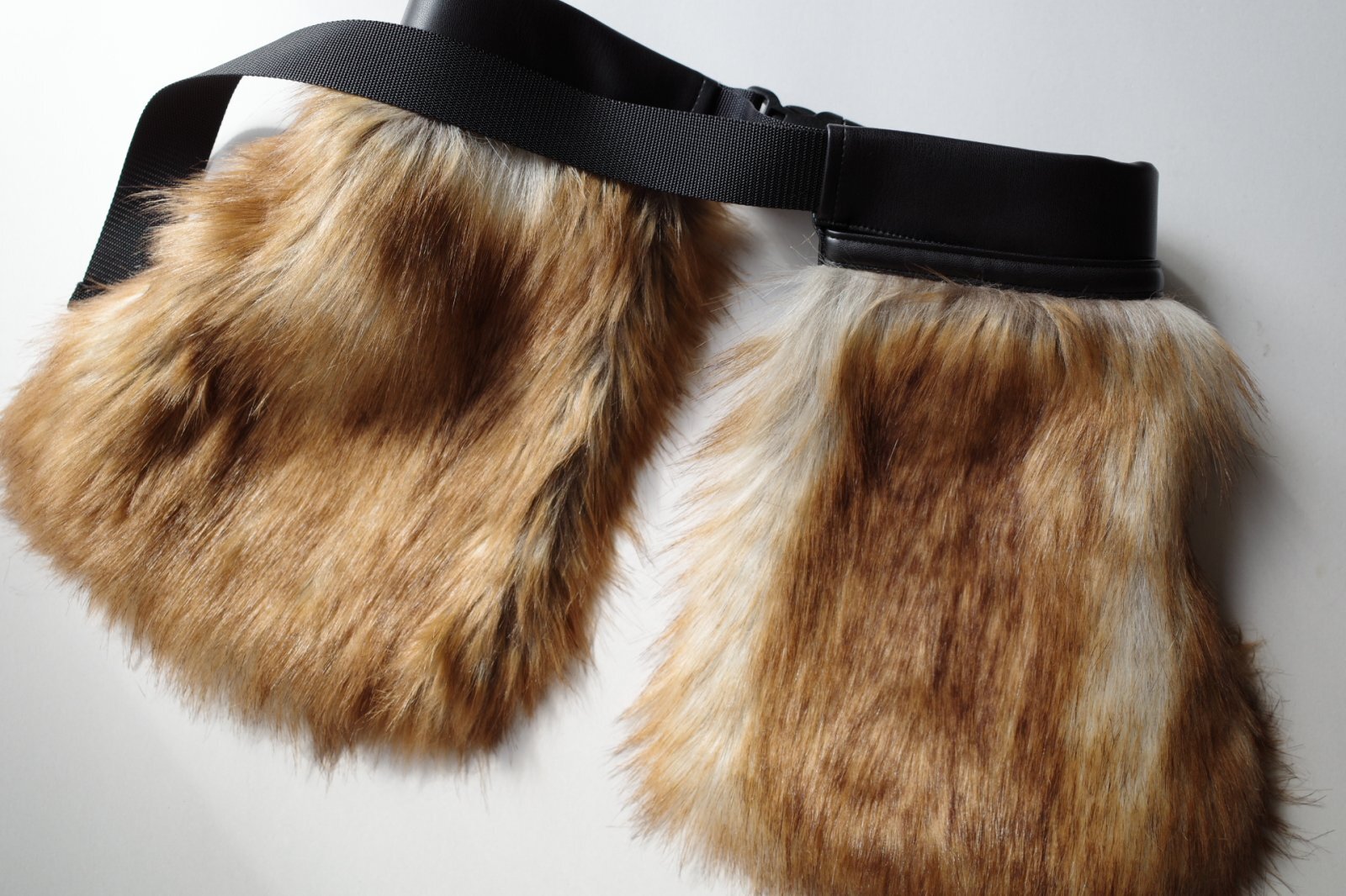 Mediam Double Craft Fur Bag - tity