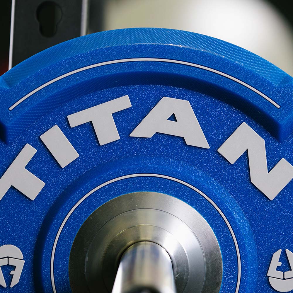 230 LB Set EZ-Grip Elite Urethane Color Plates | Titan Fitness