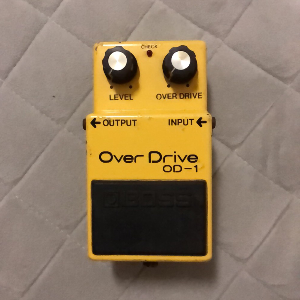 BOSS Over Drive OD－1 1979年製 銀ネジ 初期 レイセオン RC3403】をお