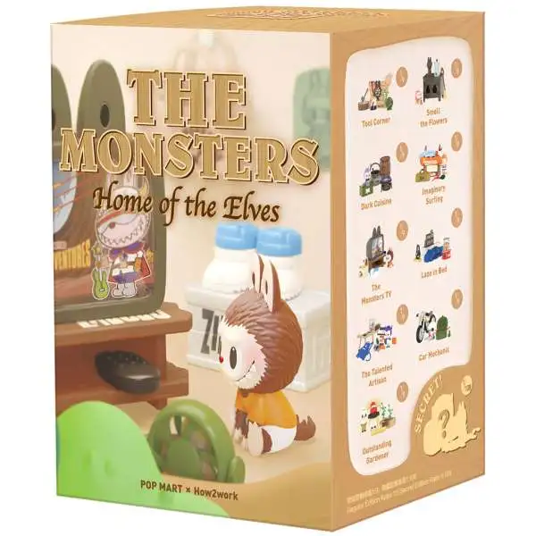 Labubu Pop Mart x How2Work The Monsters Art Mystery Pack - ToyWiz