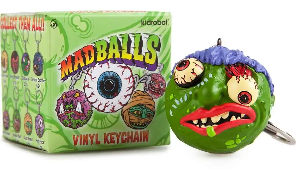 Madballs Vinyl Keychain Mystery Pack 1 RANDOM Figure Kidrobot NECA