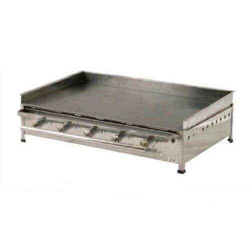 業務用/新品】ガスグリドル（ガス式鉄板焼き）卓上型 TYS600 幅614