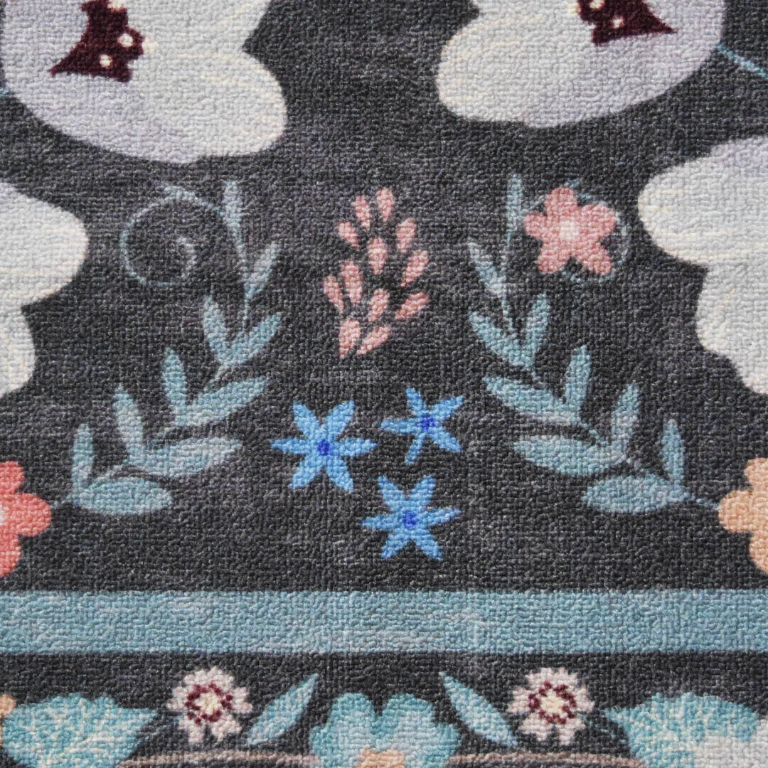 フラワー花柄ラグ TOCORU Series