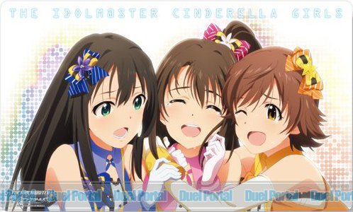 アイドルマスターシンデレラガールズの新作ラバーマット！『Triad
