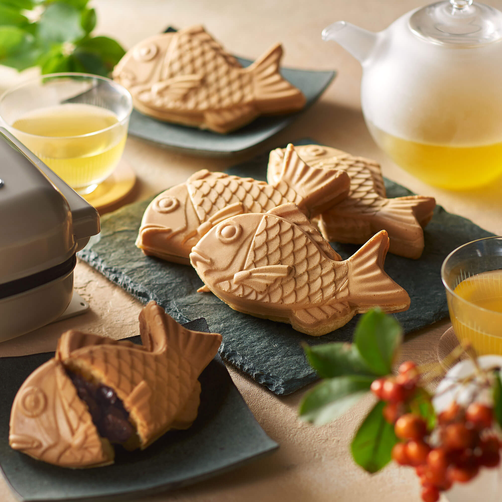 たい焼きメーカー 魚型 10個焼き たい焼きメーカー 魚型 10個焼き たい