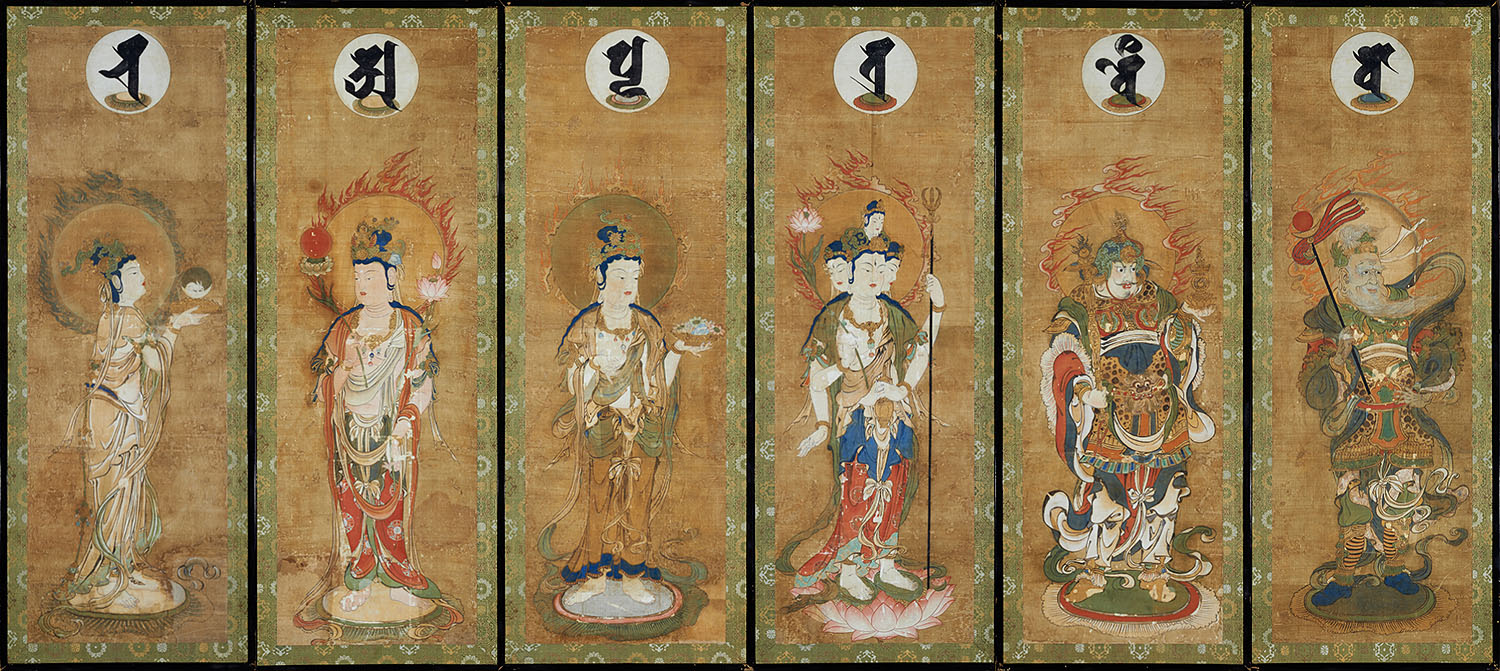 十二天画像 東寺宝物館 1988年 十二天画像 東寺宝物館 1988年