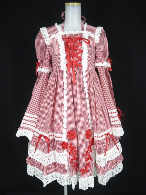 BABY, the STARS SHINE BRIGHT ギンガムチェック巻きバラドール