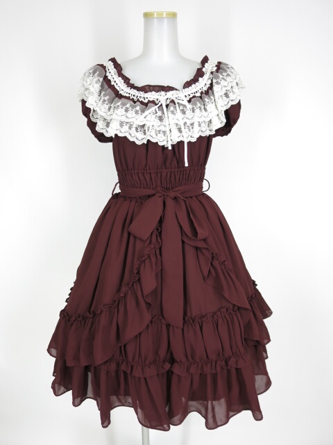 Mille Fleurs ジョーゼットワンピース ミルフルール | 高価買取なら