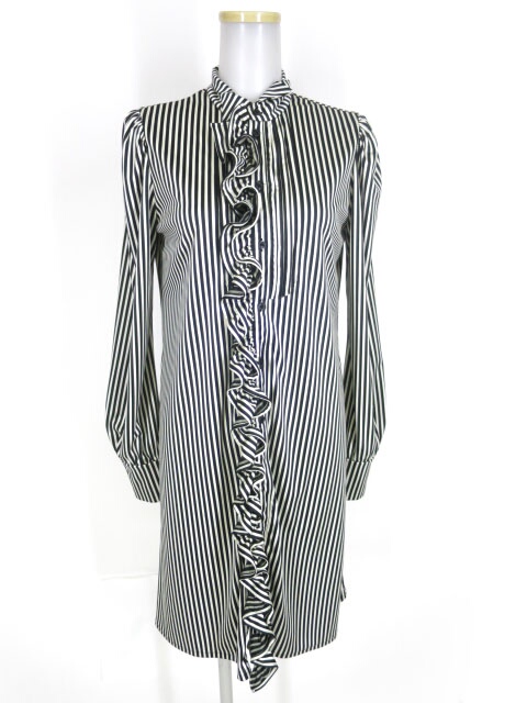 alice auaa / フリルストライプロングブラウス | 高価買取ならTokyo