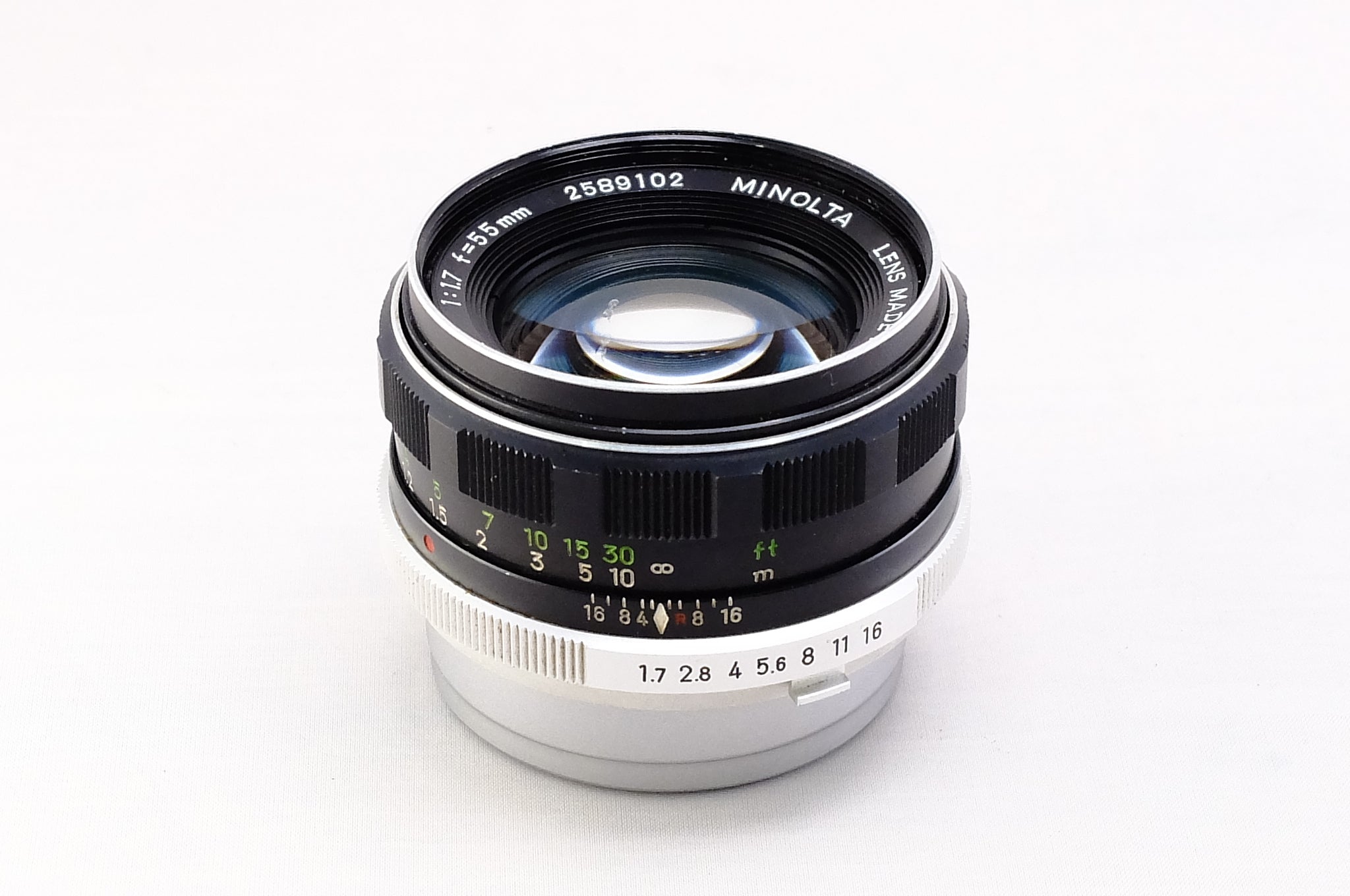 MINOLTA】 MC ROKKOR-PF 55mm F1.7 [MC/MD] #1433643539746 – 東京CAMERA