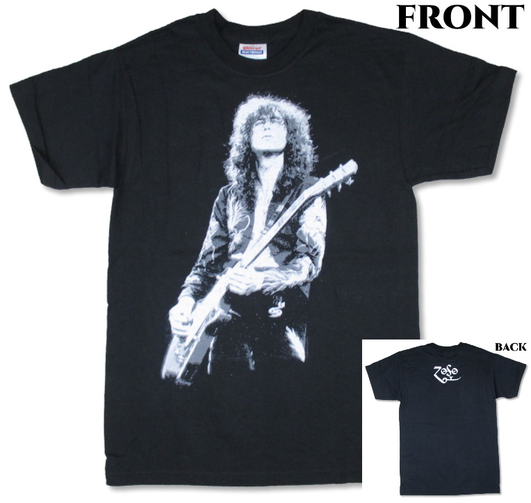 Led Zeppelin Jimmy Page】ロックTシャツ メンズ バンドTシャツ メンズ