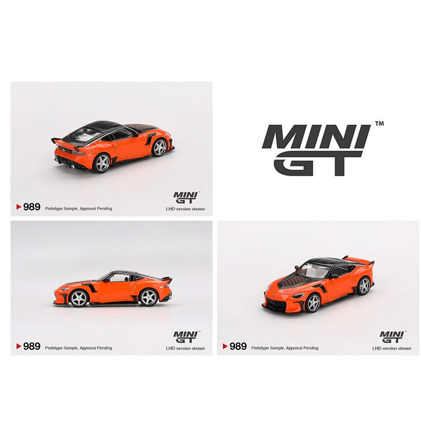 PREORDER MINI GT 1/64 Nissan Z VeilSide FFZ400 – Orange MGT00989