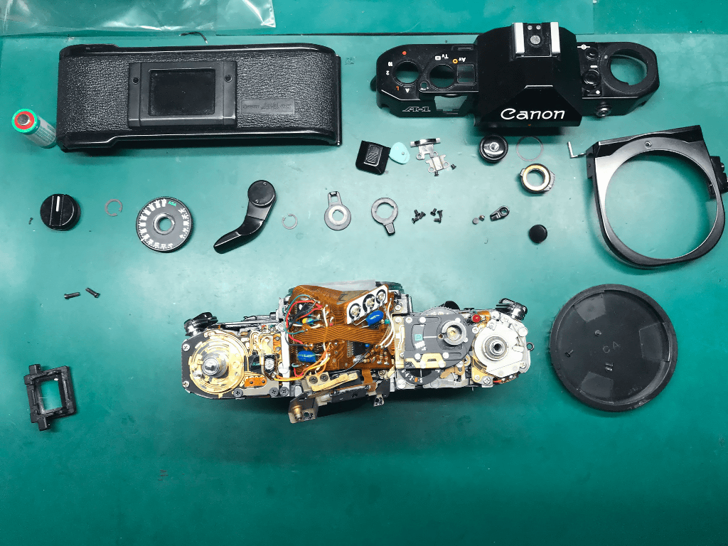 Canon A-1 フィルムカメラ修理 | 東京カメラリペア