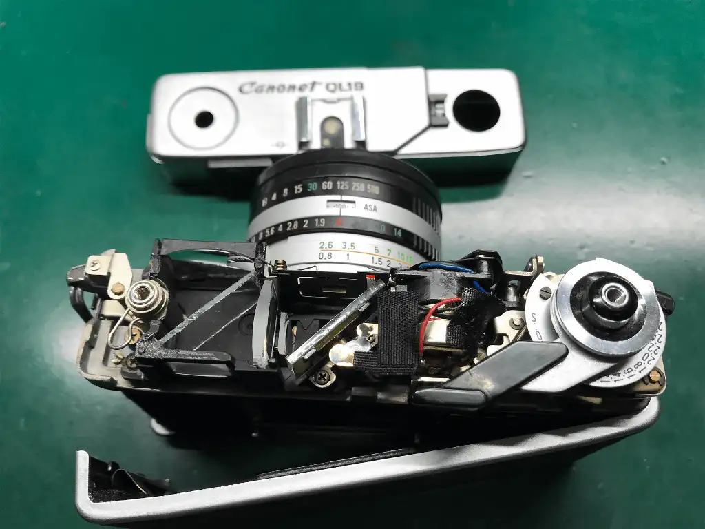New Canonet QL19 フィルムカメラ修理 | 東京カメラリペア