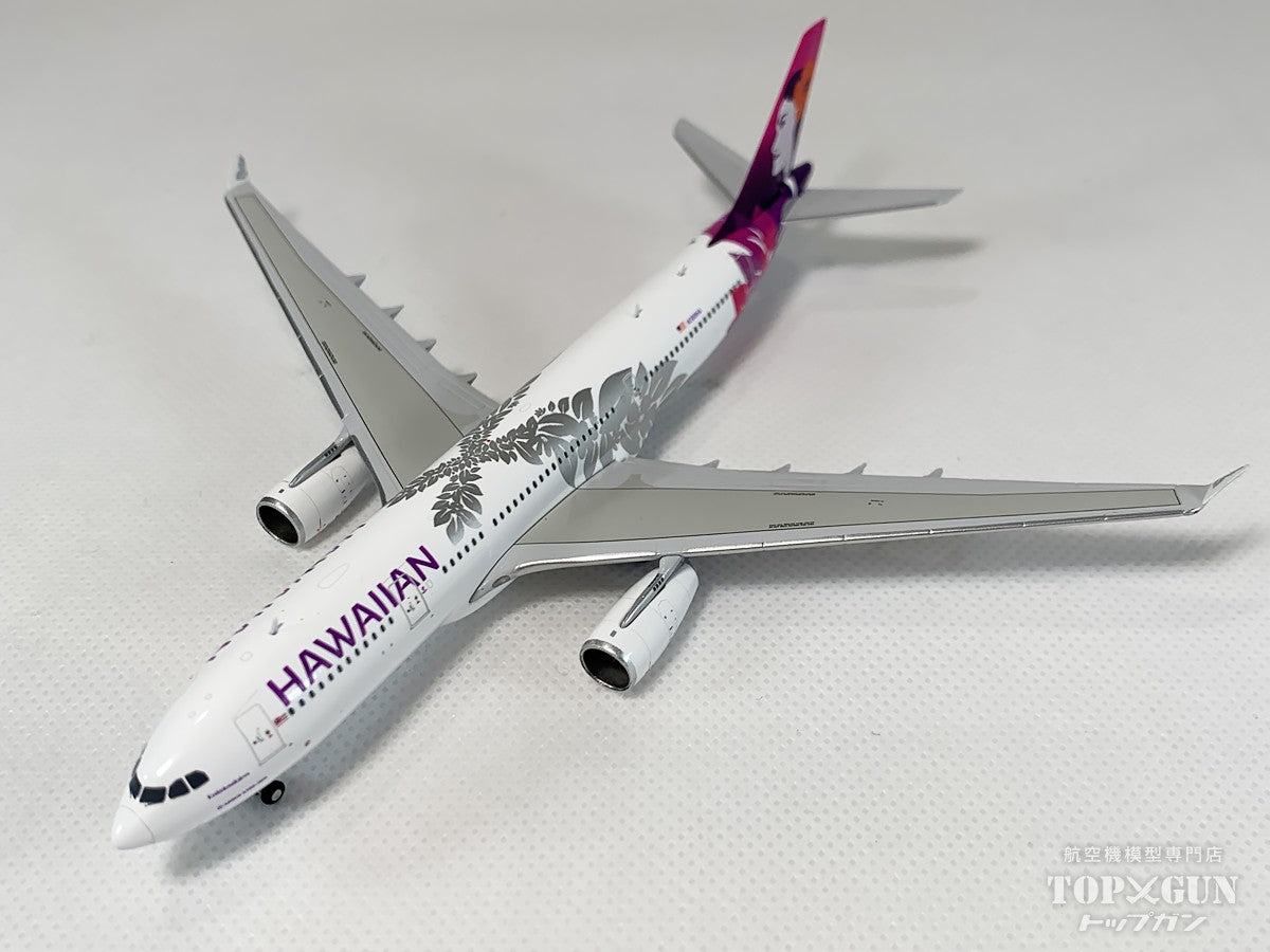 ハワイアン航空 模型飛行機 A330-200 完成品 ハワイ 飛行機 航空機