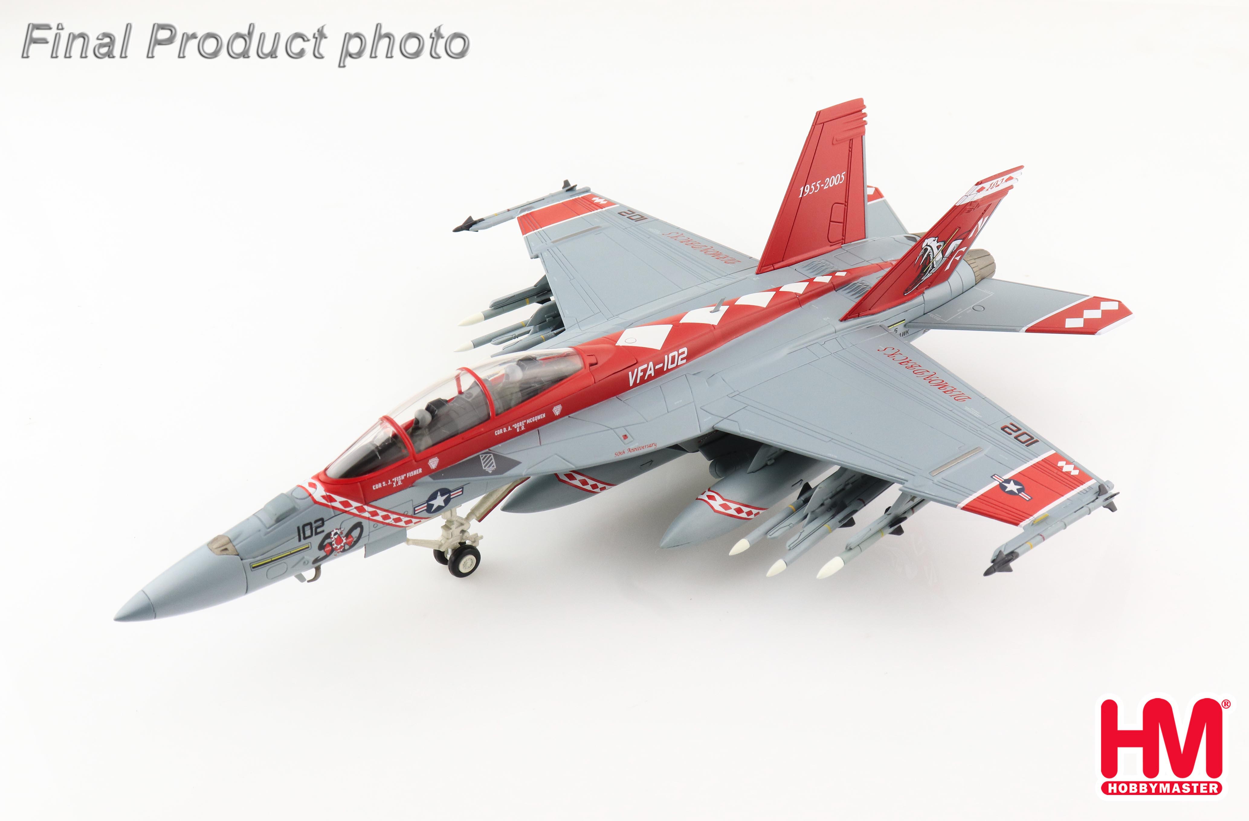 Hobby Master F/A-18F（複座型） アメリカ海軍 第102戦闘攻撃飛行隊