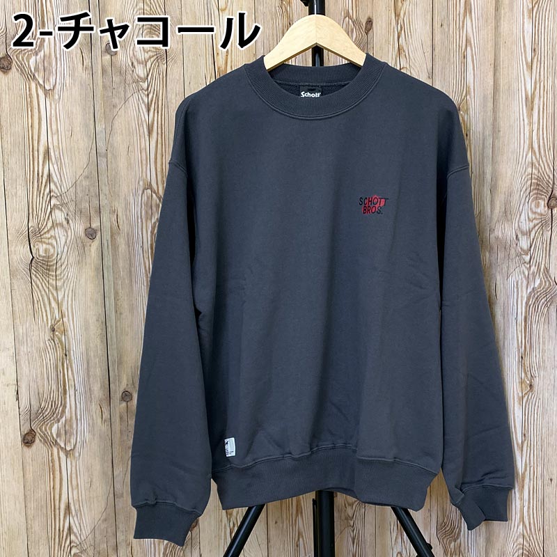 Schott ショット メンズ KISS PANTHER キスマークパンサークルーネック