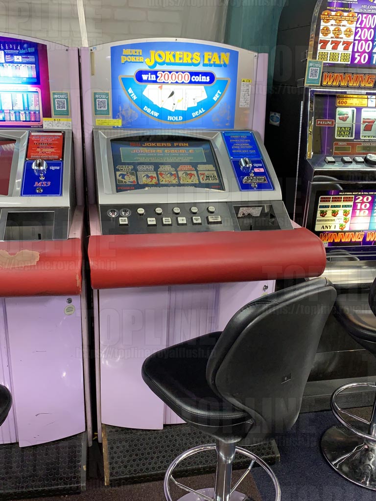 SIGMA MULTI GAME POKER JOKERS FAN | メダルゲーム専門サイト・トップ