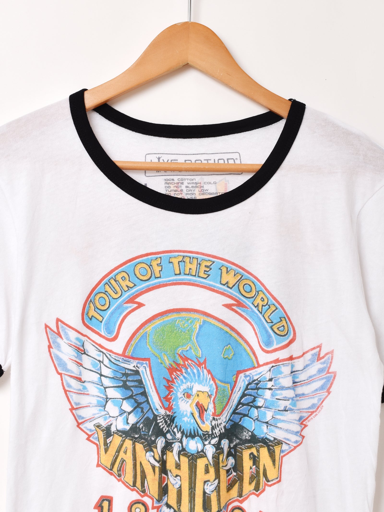 アメリカ製 Van halen 1984 ツアーTシャツ – 古着屋Top of the Hillの