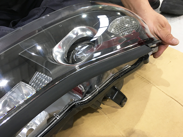 ニッサン・S15シルビア ヘッドライトレンズ交換 | トップランクオート