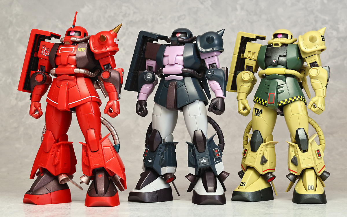 とろ＋ひまつぶし | ROBOT魂[SIDE MS]：MS-06R-1 高機動型ザク初期型