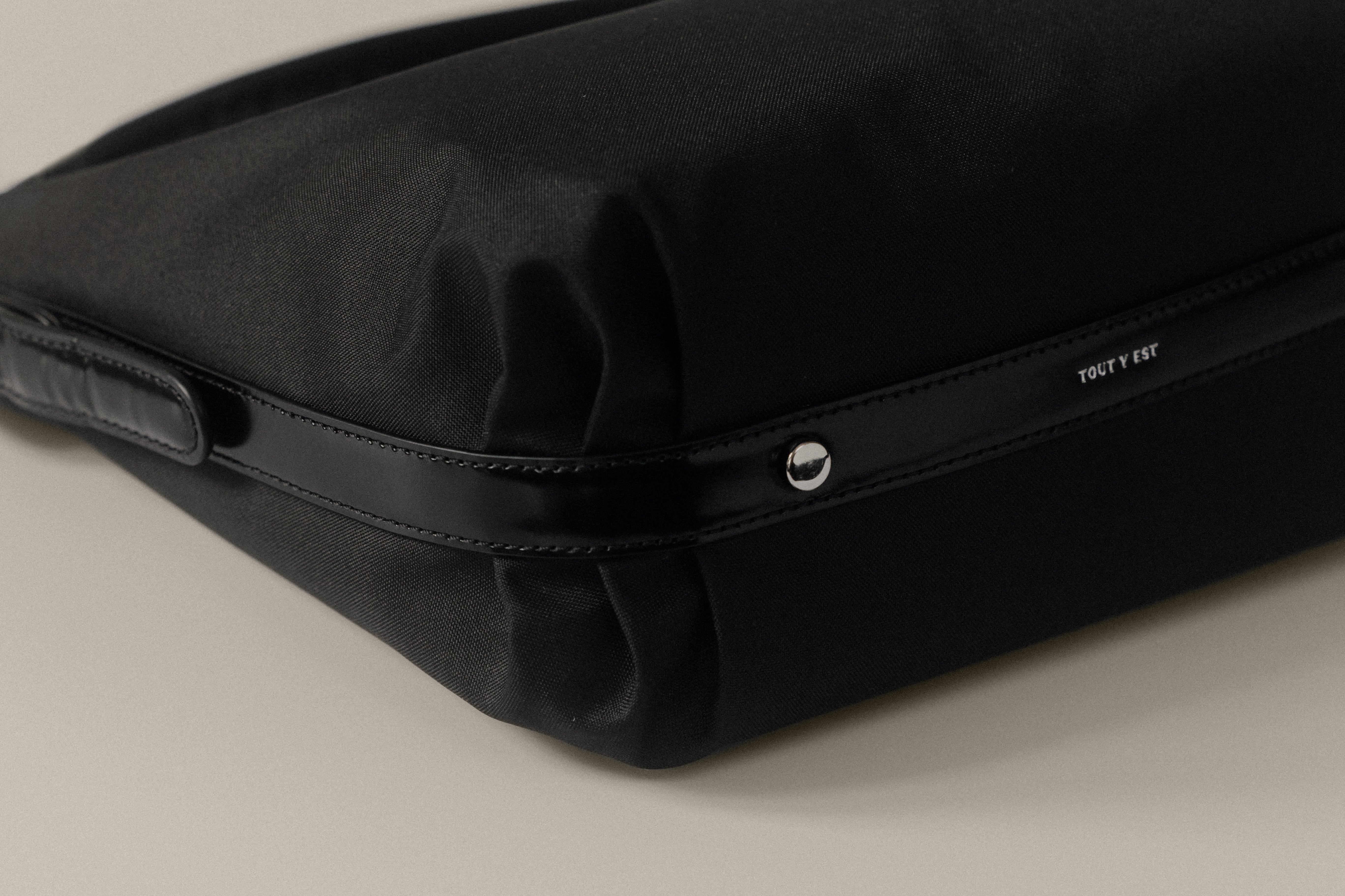 SAC CANOT TOILE SMALL BLACK – TOUT Y EST JP