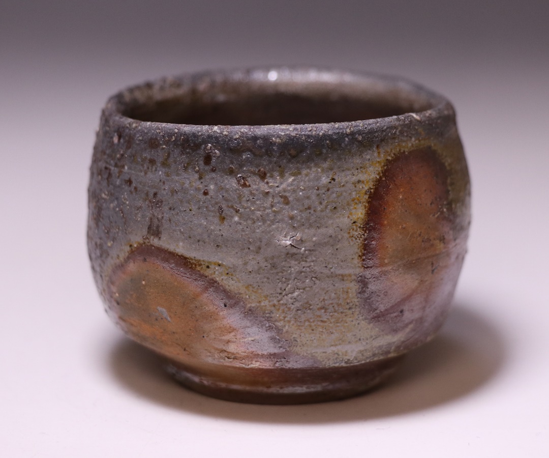 小山末廣 作 「備前窯変ぐい呑」 ～備前焼専門卸小売店 川口陶楽苑～