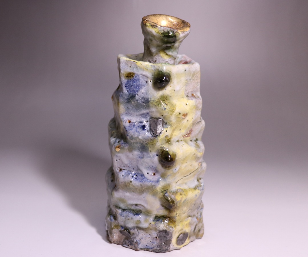 市川 透 作 「酒呑 VANISHING POINT」 ～備前焼専門卸小売店 川口陶楽苑～