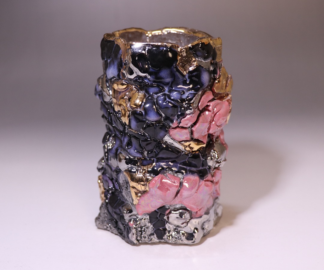 市川 透 作 「酒呑 VANISHING POINT」 ～備前焼専門卸小売店 川口陶楽苑～