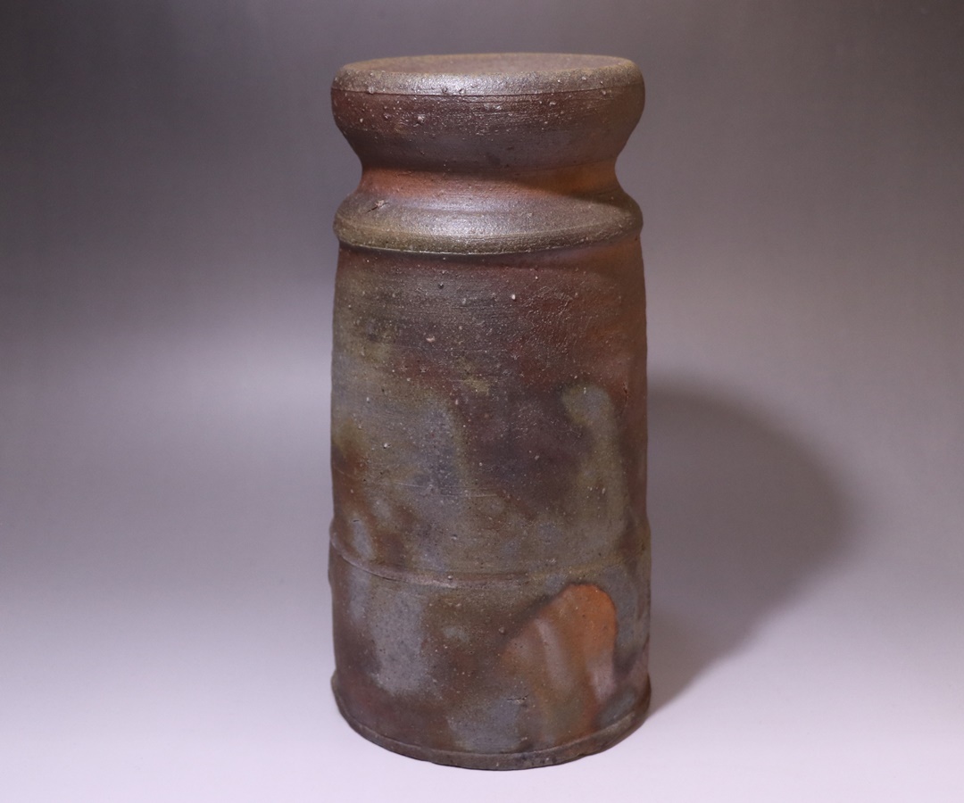 山本陶秀 作 「備前花入」 ～備前焼専門卸小売店 川口陶楽苑～