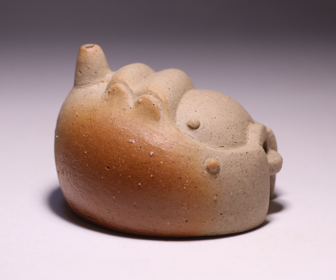 島村 光 作 「備前登窯水滴」 ～備前焼専門卸小売店 川口陶楽苑～